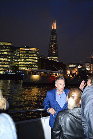BPMA members enjoyed a night-time river cruise on the Thames in celebration of the association's 50th anniversary.