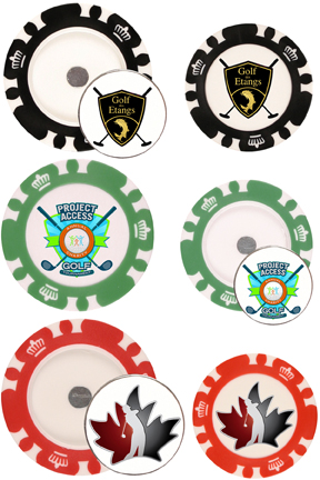 Poker Chip Golf Marker web