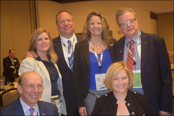 L.E.A.D. drew participants from 30 states. Its Texas delegation included (from left) Peter Hirsch, D'Anne Zimmer, Matt Stirlein, Dana Floyd, Leslie Roark and Sean Roark.
