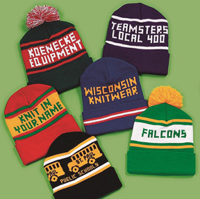 Wisconsin Knitwear Hats web