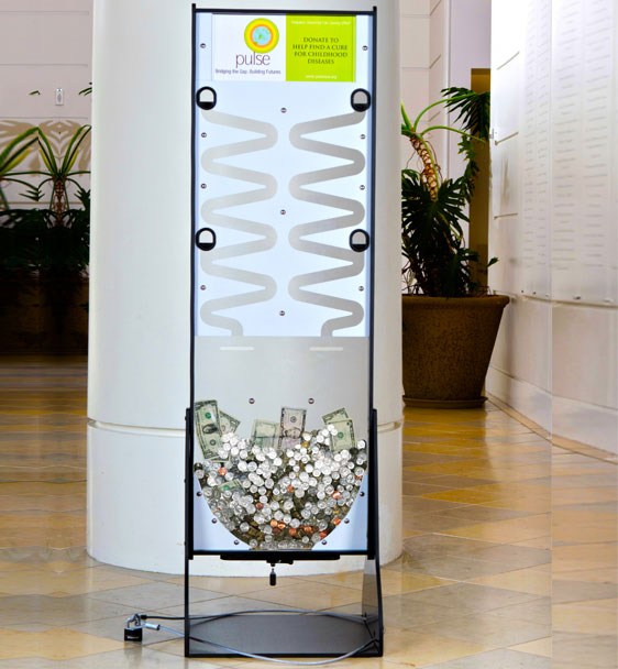 Donation stand