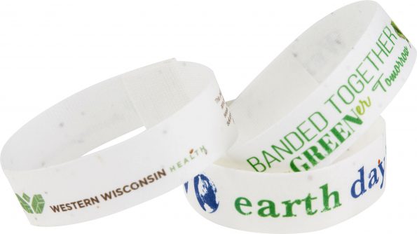 Seeded Paper Wristband
