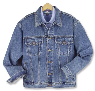 classic medium-blue jean jacket